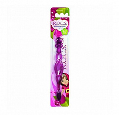 Зубная щетка R.O.C.S. Baby 3-7 лет, 1 шт. фиолетовая Зубная щетка R.O.C.S. Baby 3-7 лет, 1 шт. фиолетовая