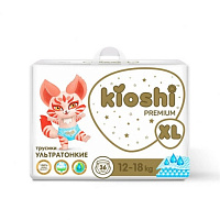 Подгузники-трусики Kioshi premium ультратонкие XL 12-18кг, 36 шт Подгузники-трусики Kioshi premium ультратонкие XL 12-18кг, 36 шт