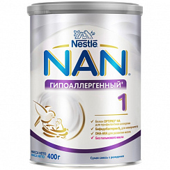 NAN 1 Optipro гипоаллергенный с рождения (400 г) NAN 1 Optipro гипоаллергенный с рождения (400 г)