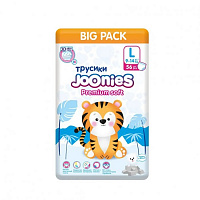 Подгузники-трусики JOONIES premium L (9-14 кг) 56 шт., BIG PACK