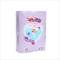 Трусики TokiBABY, размер М (6-11кг ) 48 шт Трусики TokiBABY, размер М (6-11кг ) 48 шт