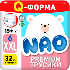 Трусики  NAO XXL       15+ кг / 32 шт