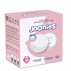Вкладыши для груди JOONIES, 30 шт