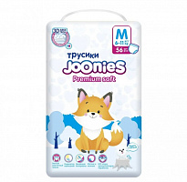 Подгузники-трусики JOONIES premium M (6-11 кг) 56 шт.