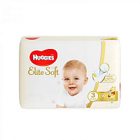 Подгузники Huggies Elite Soft 3 (5-9 кг) 80 шт. Подгузники Huggies Elite Soft 3 (5-9 кг) 80 шт.