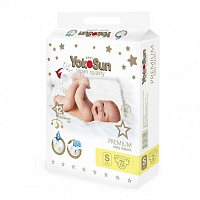 Подгузники YokoSun premium S (3-6кг) 72шт. Подгузники YokoSun premium S (3-6кг) 72шт.