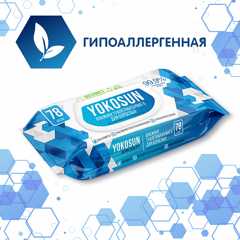Влажная туалетная бумага для всей семьи , 78 шт Влажная туалетная бумага для всей семьи , 78 шт