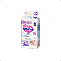 Подгузники Merries NB XS с рождения~3кг, для детей с малым весом, 38 шт. (mini -упаковка) Подгузники Merries NB XS с рождения~3кг, для детей с малым весом, 38 шт. (mini -упаковка)