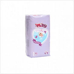 Трусики TokiBABY, размер XL (12+кг ) 36 шт Трусики TokiBABY, размер XL (12+кг ) 36 шт