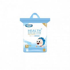 Подгузники Palmbaby HEALTH+ S 4-8 кг / 70 шт