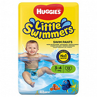 Huggies Little Swimmers 3-4 (7-15кг) 12 шт Huggies Little Swimmers 3-4 (7-15кг) 12 шт
