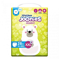 Подгузники-трусики JOONIES comfort XXL (15-20 кг) 28 шт.