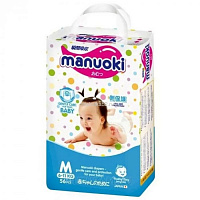 Трусики Manuoki M (6-11кг) 56 шт Трусики Manuoki M (6-11кг) 56 шт
