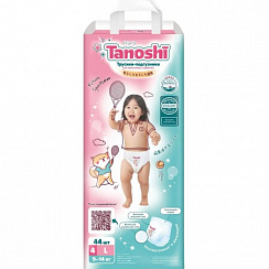 Подгузники-трусики Tanoshi L (9-14 кг) 44 шт.