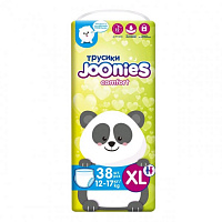 Подгузники-трусики JOONIES comfort XL (12-17 кг) 38 шт.
