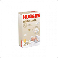 Подгузники Huggies Elite Soft 0+ (до 3,5 кг) 50 шт,NEW (mini -упаковка) Подгузники Huggies Elite Soft 0+ (до 3,5 кг) 50 шт,NEW (mini -упаковка)