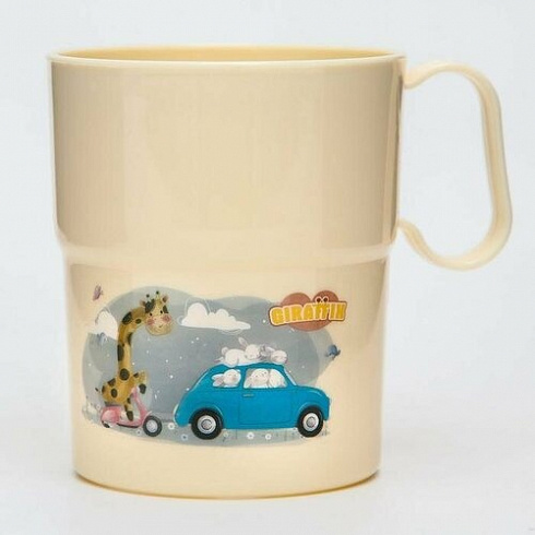 Кружка детская с рисунком Giraffix, 0,3 л Кружка детская с рисунком Giraffix, 0,3 л