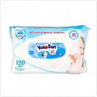 Влажные салфетки YokoSun, 120 шт